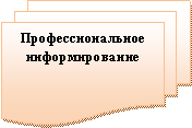 Блок-схема: несколько документов: Профессиональное информирование